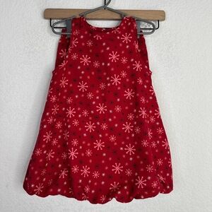 Roots Canada Pants‎ Set Toddler 2XL Red Bubble Hem Sleeveless Holiday Valentine
